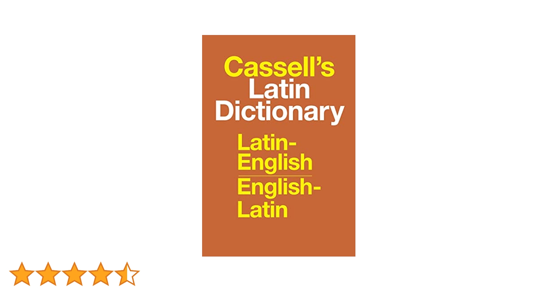 Amazon | Cassell's Standard Latin Dictionary | Simpson, D. P